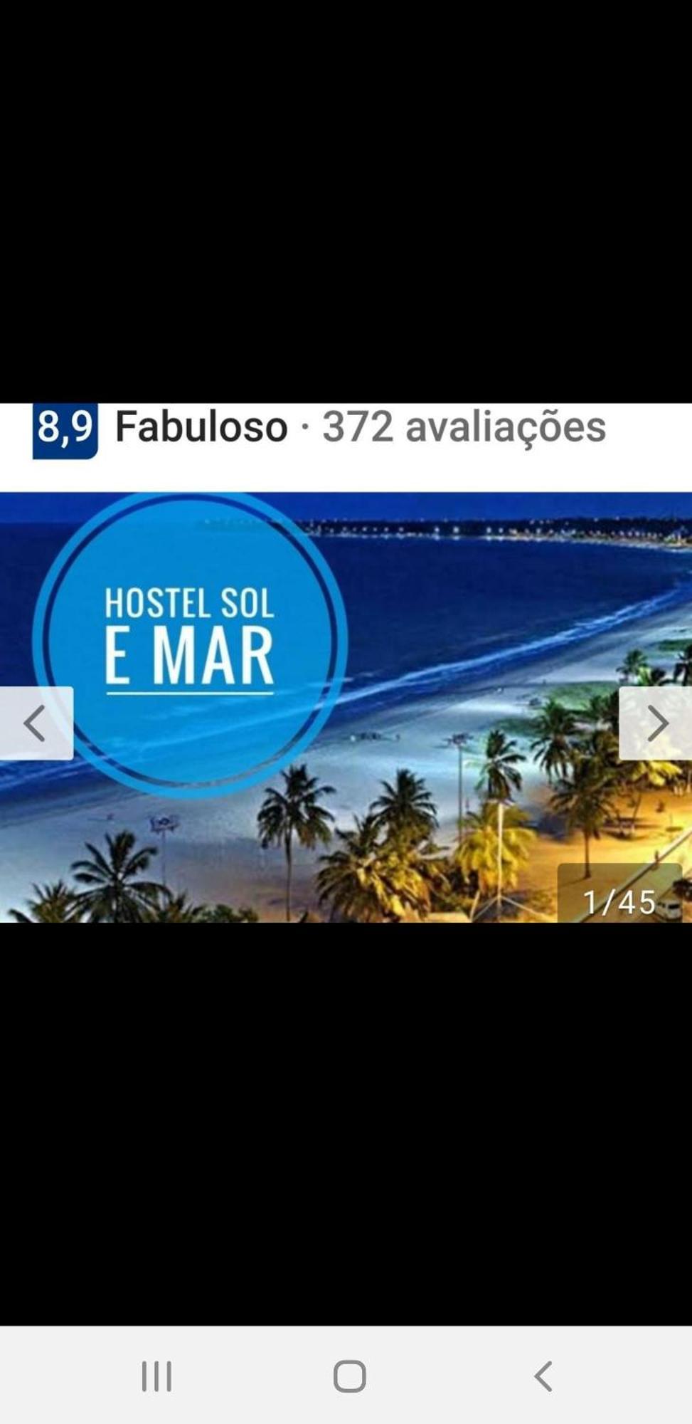 Hostel E Pousada Sol E Mar João Pessoa Eksteriør billede